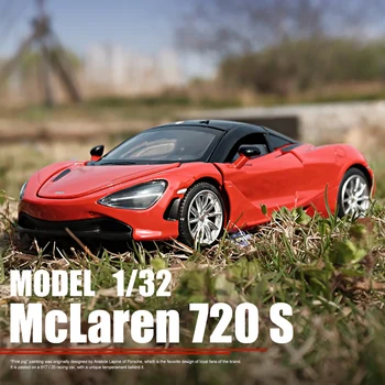 1:32 Auto Mudeli McLaren 720S Sulamist Sport Auto Limited Edition Metall Auto Mudel Laste Mänguasja Auto Mänguasi Kingitus Lastele Tasuta Shipping