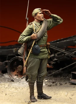 1/35 Vaik Joonis Mudeli Komplekt 093 vene Infantrymen Kursk 1943 Üks Arvud Kokku värvimata Top