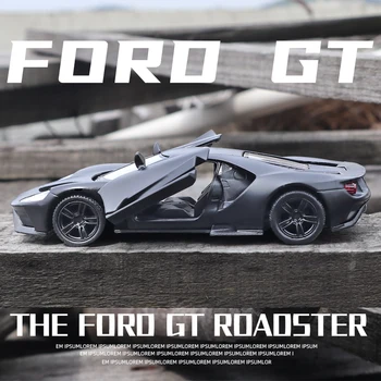 1:36 FORD GT Sport Auto Sulamist Auto Mudel Diecast & Mänguasi Sõiduki Metallist Simulatsiooni Auto Mudel ja Tõmba Tagasi Kogumine Laste Mänguasi Kingitus