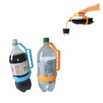 1 Tk Loominguline Plastikust Villitud Joogi Käepide Sooda Koks Drinkeware Pudel Käepide Cola Käepide