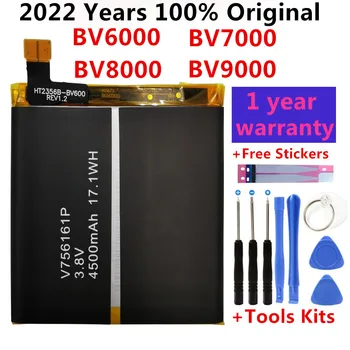 100% Originaal Uus Aku Blackview BV6000 BV6000S BV7000 BV8000 BV9000 Pro Aku Bateria Telefoni akud +Tasuta Tööriistad
