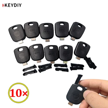 10tk/palju KEYDIY Universaalne KD Transponder Key Pea Eri Võtme Tera & Kiip Transponder Auto Key Shell Juhul KD/VVDI Labad