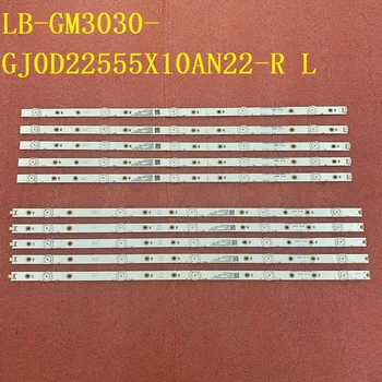10tk/set LED riba jaoks LB-GM3030-GJ0D22555X10AN22-R-1-H L T 55PUS7304 55PUS6704 55PUS7394 55PUS7504 TPT550J1-QUBH84.K 55PUS6754