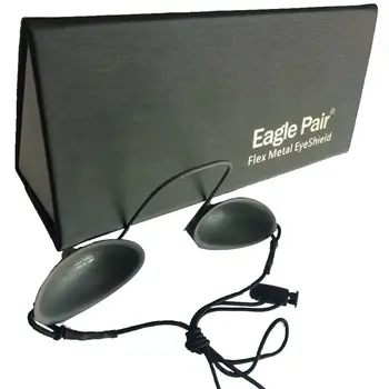 190nm-14000nm IPL ja Laser Footon Metallist Eyeshield Kaitse Eyepatch Roostevabast Terasest Kaitseprillid OD7+ CE Ilu Kliendi Silmade Kaitseks