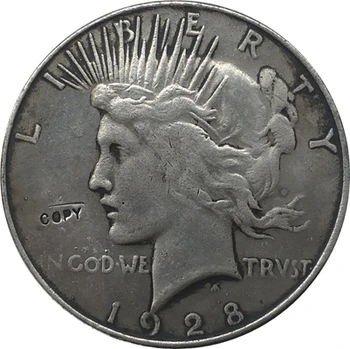 1928-S Rahu Dollari MÜNDI KOOPIA