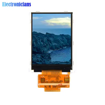 2,4-Tolline kõrglahutusega TFT LCD Värviline Ekraan ILI9341 Juhi 18 PIN-4 Traat SPI Liides 240x320 Ekraanil ilma Moodul, Puutetundlik