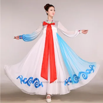 2022 traditsiooniliste korea kleit naiste hanbok riided tulemuslikkuse kleit aasia traditsioonilise korea kostüümid naiste rahvatantsu kleit