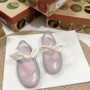 2022 Uus Mood Kõrge Kvaliteediga Laste Mini Melissa Sandaalid Vabaaja Tüdrukud Printsess Jelly Kingad туфли для девочки HMI069