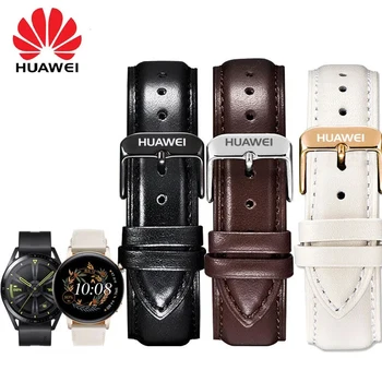 22mm Originaal Huawei nahast Watchband Jaoks HUAWEI Vaadata GT2 Gt3 kvaliteetset Rihma Huawei Watch3/watch3pro GT Käevõru Bänd