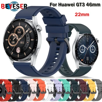 22mm Silikoon Watch Band Randme Rihmad Huawei Vaadata GT 3 46 mm Spordi Käevõru Watchband GT GT2 Pro GT3 46 mm Smartwatch Correa