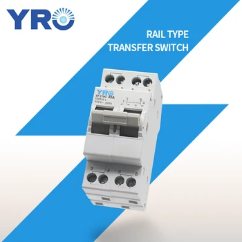 2P 40A MTS Dual Power Käsitsi Transfer Switch Interlock Kaitselüliti