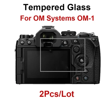 2TK Karastatud Klaasist Ekraan Kaitsja OM Süsteemide OM-1 Peeglita Kaamera Ekraani kaitsekile HD Selge Klaas OM1