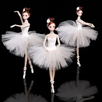 32cm Balleti Tantsimine Nukk Ühine Plastikust Eemaldatavad Nukk Mänguasjad Kingitus Tütarlaste Mood Käsitsi valmistatud Nukud