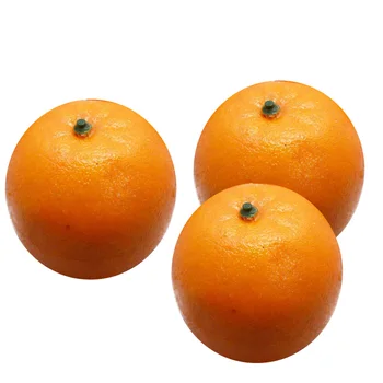 3tk Kunstlik Apelsinid Kodu Kaunistamiseks Kunstlik Võltsitud Simuleeritud Apelsinid Puu-Mudel Ornament Pidulik & Pidu Tarvikud