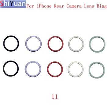 5set SBack Kaamera Välimine Raam Kate iPhone 11 12 Tagumine Kaamera Objektiivi Rõngas Varuosade Asendamine