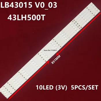 5TK LED Backlight riba LB43015 V0_03 jaoks LG 43