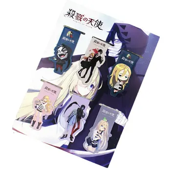6tk Inglid Surma Anime Magnet Järjehoidja Cartoon Magnet Järjehoidja Lapse Õpilane Kawaii Kingitus Järjehoidjad Büroo Kirjaplank