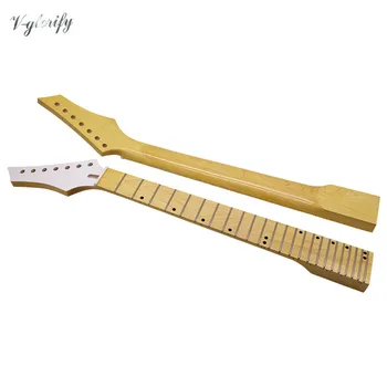 7-string kitarri kaela 24 frets valge kitarr pea kõrgläikega vahtra kael maple fingerboard kitarri osad