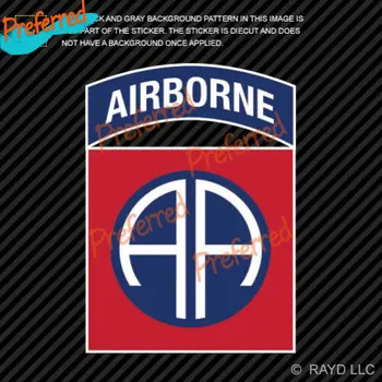 82nd Airborne Division Veteran Vinüül Kleebis Fort Bragg NC Parachute Rünnak Logo või Kleebis Auto Decal Teenetemärgi KK-kõik Suurused