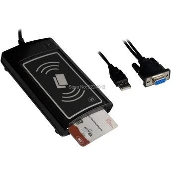 ACR1281S-C1 RS232+USB Dual Liides RFID Lugeja & Kirjutaja Jaoks S50 M1 SLE4428 SLE5528-Kaardi Lugeja-Kirjutaja