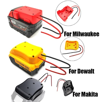 Aku Adapter Converter Makita Dewalt Milwaukee 14,4 V 18V 20V Li-Ion Aku DIY elektrilise Tööriista Aku Converter