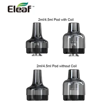 Algne Eleaf GTL Pod Kassett Sobib Eleaf GTL Pod Tank, Eleaf iSolo R Eleaf iStick T80 4.5 ml/2ml Võimsuse E-Sigaret Vape