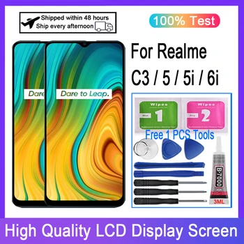 Algne Jaoks Realme C3-5 5i 6i LCD Ekraan Puutetundlik Digitizer Asendamine