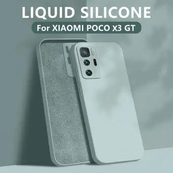 Algne Ruut Vedela Silikooniga puhul Xiaomi POCO X3 GT NFC F3 M4 M3 Pro 5G Kaamera Objektiivi Kaitsev Soft Telefoni tagakaas