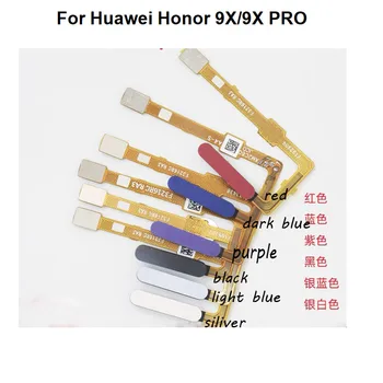 Algne Uus Huawei Honor 9X / Au 9X Pro, Fingerprint Sensor Touch ID Skanner Pistik Home-Nupp Menu-Flex Kaabel