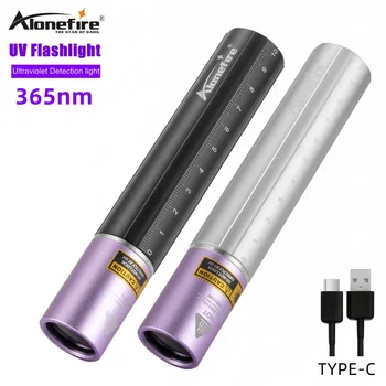 Alonefire SV54 365nm UV-Lamp Uv Blacklight USB Laetav Taskulamp jaoks Detektor Koera Uriini Pet Peitsi Voodi Bug