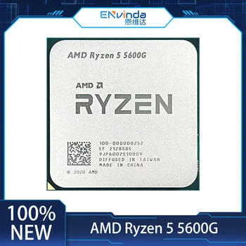 AMD Ryzen 5 5600 R5 5600G 3.5 GHz ja ulatuvad Kuue-Core Kaksteist-Lõng CPU Protsessor 7NM L3=32M 100-000000927 Pesa AM4