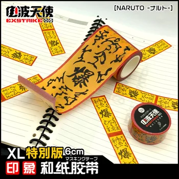 Anime Naruto kleebised ümber detonaatori ja paberist lint tihend rune roo kleebis käsi-pisar dekoratiivsed kleebised lai lint