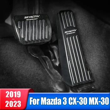 Auto jalatugi Pedaali Kütuse Gaasi-Piduri Pedaali Katte Mazda 3 BP CX30 CX 30 MX30 MX-30 2019 2020 2021 2022 2023 Tarvikud