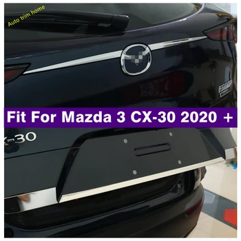 Autode Lisaseadmed, Tagumine Pagasiruumi Aktsent Kate tagaluugi Tagaluugi Paneel Sisekujundus Tagasi Boot Door Sill Strip Sobib Mazda CX-30 2020 - 2022