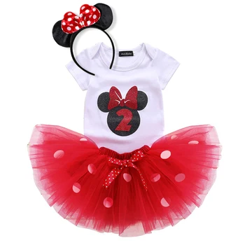 Baby Girl 1. Sünnipäeva Varustus, Komplekti Pool Kleit Halloween Cosplay Kostüüm Armas Tutu Dots Imiku 1 Aasta Riietus Sobib