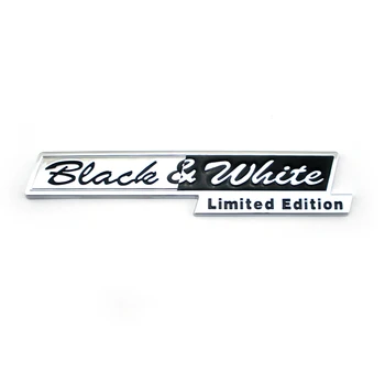 Black & white Limited Edition 3D Auto Kleebis, Logo Embleem Logo Land Rover