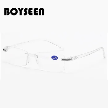BOYSEEN uus frameless korrastamist vana mees hyperopia anti-sinine valgus mood odav lugemise prillid C-1