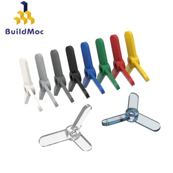 BuildMOC 2421, 28969 3.6 x 3.2 x 0,5 propeller 3 propellerid Hoone Osad Plokid DIY Ehitus Classic Brand kingitus, Mänguasjad