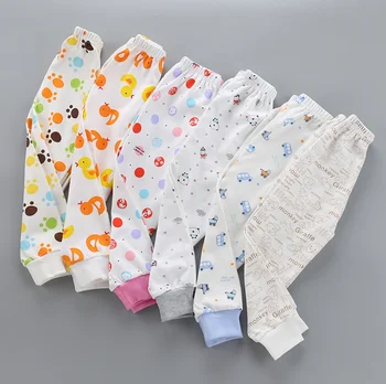 Casual Imik, Beebi Lapsed Poisid Tüdrukud Pidžaama Püksid Puuvilla Cartoon Prindi Pikad Püksid Sügis-Kevad Püksid 1 2 3 4 5 6 Aasta Teise Lapse