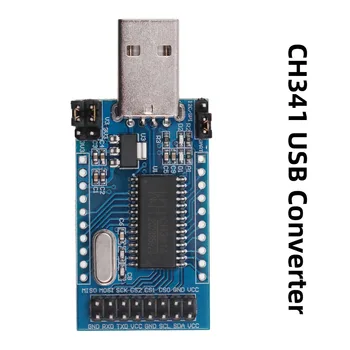 CH341A Programmeerija USB to UART IIC SPI I2C Converter Paralleel Port Converter Pardal Töötavad indikaatortuli Juhatuse Moodul