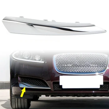 Chrome ' i Auto esistange Pool Iluvõre Vormimise Sisekujundus Paremal Pool 1tk Jaoks Jaguar XF 2012 2013 2014 2015 ABS-Plastist