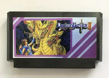 Dragon Buster 2 eesti Mäng Cartridge jaoks NES/FC Konsooli