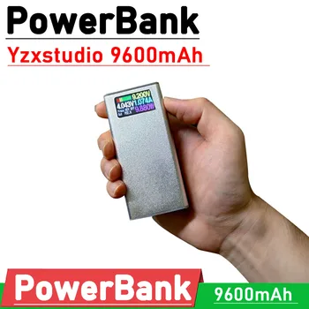 DYKB T12ZR Power Bank 9600mAh 21W PD kahesuunaline kiire laadimine USB Powerbank multi-protokolli Kantavate 21700 Aku Laadimine USB