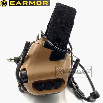 EARMOR M32 MOD3/Shooting Kõrvaklapid/Taktikaline Kõrvaklapid/Sõjaväe Lennunduse Side-Kõrvaklapid Elektroonilise kuulmiskaitsevahendite