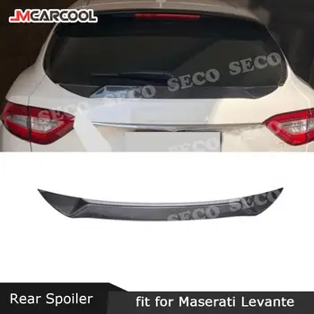 Eest Maserati Levante S Sport Spoiler 2016-2018 süsinikkiust Tagumine Spoiler Boot Lähis Tiivad FRP trunk Trim kleebis Auto Stiil