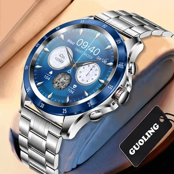 Eest Xiaomi Huawei Android Telefon relogio masculino tervisespordi-Tracker Bluetooth Helistamine smart watch mehed 2022 Smart Watch Mehed+Kast