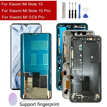 Eest Xiaomi Mi Lisa 10 lcd ekraan Puutetundlik Digitizer Assamblee lcd digitizer jaoks mi Lisa 10 kuva asendamine parandus osad