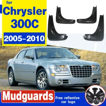Esi-Taga Auto Mudflap jaoks Chrysler 300C 300 C 2005~2010 Fender Muda Splash Guard Klapid Porilauad Tarvikud 2006 2007 2008 2009