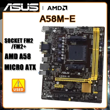 FM2 AMD A58 Emaplaat AMD AthlonX4 740 protsessoriga ASUS A58M-E Emaplaadi DDR3 32GB 6 X SATA II PCI-E 3.0 USB2.0 Micro ATX