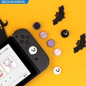 GeekShare Nintendo Lüliti JoyCon Pöidla Haaratsid Silikoon Vaimu Juhtnuppu Üpp Lüliti Lite Ja OLED Katta Analoog Thumb Stick Käepidemed